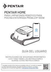 Pentair PROWLER 930W Guia Del Usuario