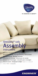 EKORNES Stressless sofa Instrucciones De Montaje