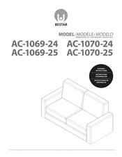 Bestar AC-1070-24 Instrucciones De Ensamblaje