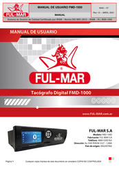 FUL-MAR FMD-1000 Manual De Usuario