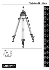 LaserLiner VarioStand L 180 cm Manual Del Usuario