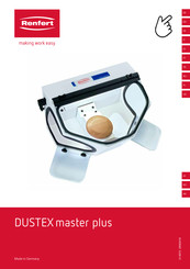 Renfert Dustex master plus Manual De Instrucciones