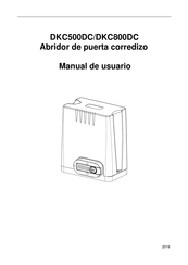 Capacity DKC800DC Manual De Usuario