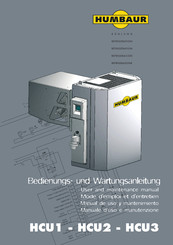 Humbaur HCU2 Manual Del Usuario