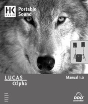 HK Audio L.U.C.A.S alpha Manual