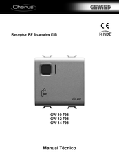 Gewiss Chorus GW 12 798 Manual Tecnico