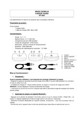 CMP HT1907 Manual De Instrucciones