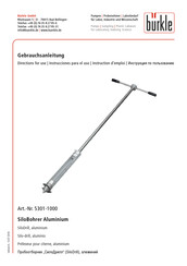 Bürkle 5301-1000 Instrucciones Para El Uso