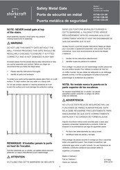 Storkcraft 01740-12B-IW Manual De Instrucciones