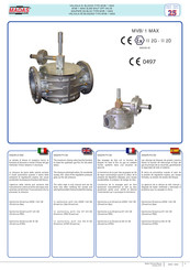 Madas MVB/1 MAX Manual De Instrucciones