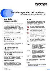 Brother MFC-J4310DW Guía De Seguridad Del Producto
