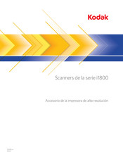 Kodak i1800 Serie Manual Del Usuario