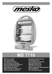 Mesko MS 7710 Manual De Uso