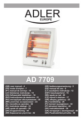 Adler europe AD 7709 Manual De Uso