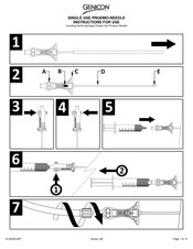 GENICON Pnuemo-Needle Guia De Inicio Rapido