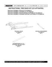 Maxon 296665-02 Manual De Instrucciones