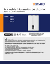 Navien NHB-110 Manual De Informacion Del Usuario