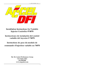 Mr. Gasket ACCEL DFI Instrucciones De Instalación