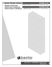 Bestar 92700-2163 Instrucciones De Ensamblaje