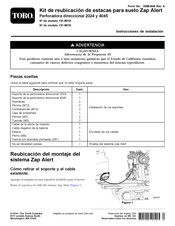 Toro 2024 Instrucciones De Instalación