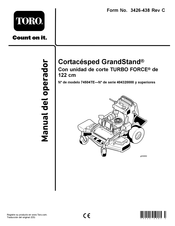 Toro GrandStand 74504TE Manual Del Operario