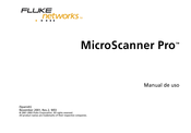 Fluke Networks MICROSCANNER PRO Manual De Uso