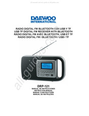 Daewoo DRP-121 Manual De Instrucciones