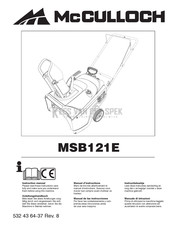 McCulloch MSB121E Manual De Las Instrucciones