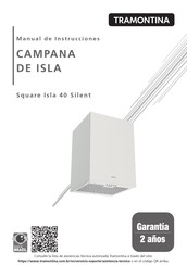 Tramontina Square Isla 40 Silent Manual De Instrucciones