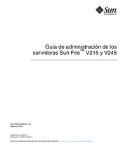 Sun Fire V215 Guía De Administración