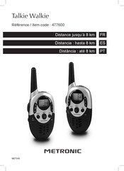 Metronic 477600 Manual De Instrucciones