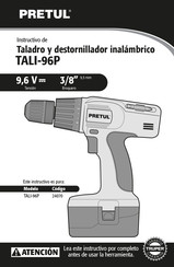 PRETUL TALI-96P Instructivo