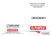 G. Paniz MC 22 Manual De Instrucciones