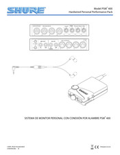 Shure PSM 400 Guia De Inicio Rapido