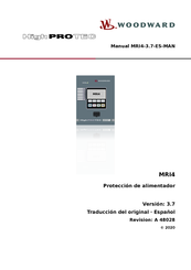 Woodward HighPROTEC MRI4 Manual