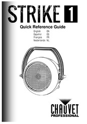 Chauvet Professional STRIKE 1 Guía De Referencia Rápida