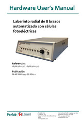 Harvard Apparatus PANLAB LE768 Manual Del Usuario