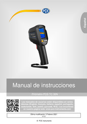 PCE Instruments PCE-TC 30N Manual De Instrucciones