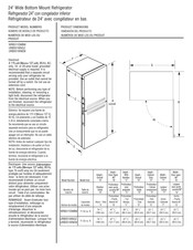 Whirlpool WRB311DMBM Guia De Inicio Rapido