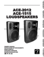 Fender ACE-2012 Instrucciones De Funcionamiento