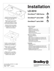 Bradley OmniDeck 3000 Serie Manual De Instalación