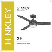 Hinkley 52 VENTUS Manual De Instrucciones