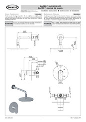 Jacuzzi RAZZO Instrucciones De Instalación