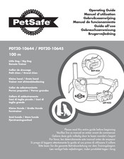 Petsafe PDT20-10644 Manual De Funcionamiento