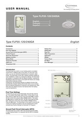 Flextherm FLP35-240GA Manual Del Usuario