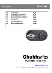 Chubbsafes ZETA Guia Del Usuario