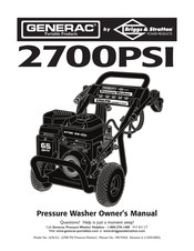 Briggs & Stratton Generac 2700PSI Instrucciones De Uso