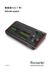 Focusrite RedNet R1 Guia Del Usuario