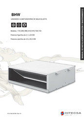 HITESCA BHW 515 Manual De Instalación, Operación Y Mantenimiento