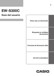 Casio EW-S300C Guia Del Usuario